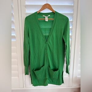 Diane Von Furstenburg Long Cardigan Sweater, Cashmere blend, size M